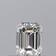 0.23 carat Emerald diamond E VVS1 