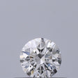 0.25 carat Round diamond E VVS1 Excellent