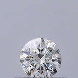 0.25 carat Round diamond E VVS1 Excellent