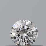0.19 carat Round diamond F  VVS2 Excellent
