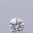 0.20 carat Round diamond D IF Excellent