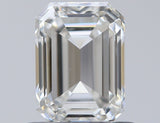 0.80 carat Emerald diamond I VVS2 