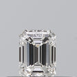 0.25 carat Emerald diamond F VVS1 