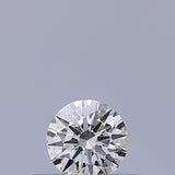 0.18 carat Round diamond F VVS2 Excellent