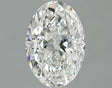 0.50 carat Oval diamond F IF 