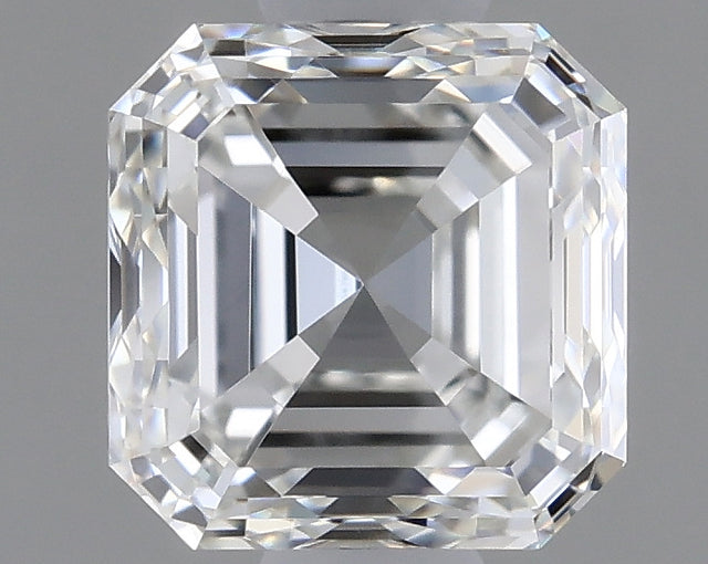 0.80 carat Asscher diamond H VVS2 