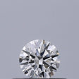 0.22 carat Round diamond E VVS1 Excellent