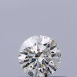 0.33 carat Round diamond I IF Excellent