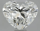 0.50 carat Heart diamond H VVS1 
