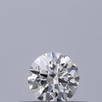 0.21 carat Round diamond F IF Excellent