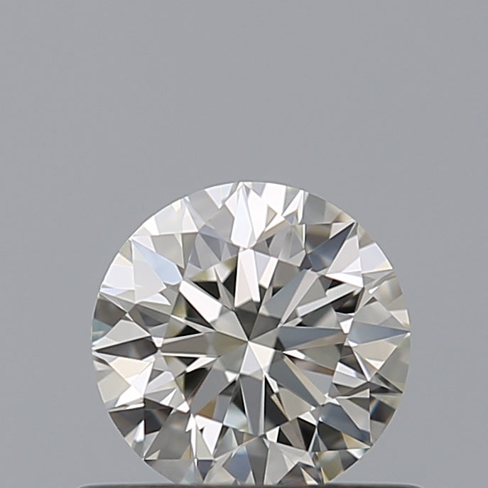 0.52 carat Round diamond J  IF Excellent