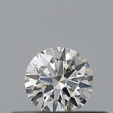 0.21 carat Round diamond D  VVS2 Excellent