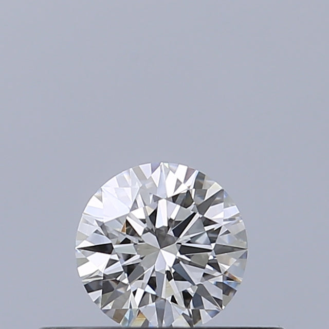 0.25 carat Round diamond E VVS2 Excellent