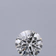 0.18 carat Round diamond G VVS2 Excellent