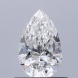 0.54 carat Pear diamond E VVS1 