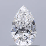 0.54 carat Pear diamond E VVS1 