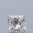 0.50 carat Princess diamond E VS1 