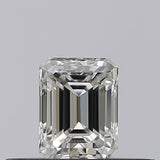 0.25 carat Emerald diamond D  VVS1