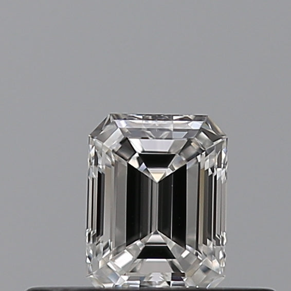 0.28 carat Emerald diamond F  VVS2
