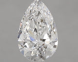 0.60 carat Pear diamond F VVS2 