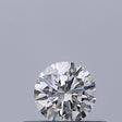 0.22 carat Round diamond F VVS1 Excellent