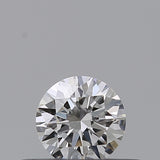 0.25 carat Round diamond F  VVS1 Excellent