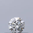 0.22 carat Round diamond E VS1 Excellent