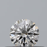 0.23 carat Round diamond F VVS1 Excellent