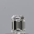 0.23 carat Emerald diamond F VVS2 