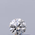 0.23 carat Round diamond F VVS1 Excellent