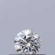 0.21 carat Round diamond E IF Excellent