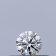 0.19 carat Round diamond F VVS2 Excellent