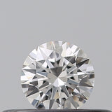 0.19 carat Round diamond F  IF Excellent