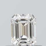 0.33 carat Emerald diamond F  VVS2