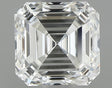 0.90 carat Asscher diamond F VVS1 