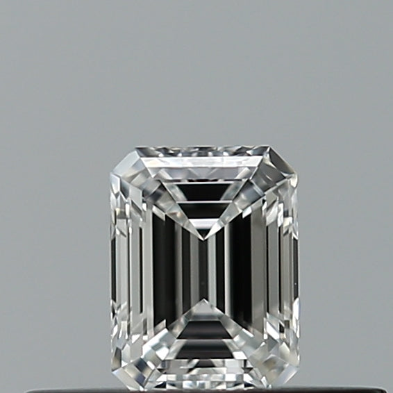 0.23 carat Emerald diamond F VVS2 