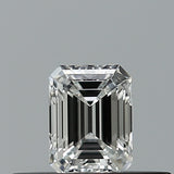 0.23 carat Emerald diamond F VVS2 