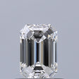 0.50 carat Emerald diamond E VS1 