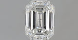 0.51 carat Emerald diamond H SI1 