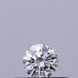 0.18 carat Round diamond E VVS1 Excellent