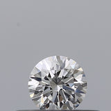 0.22 carat Round diamond D  VVS2 Excellent