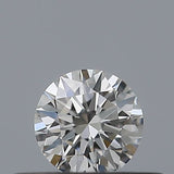 0.23 carat Round diamond E VVS2 Excellent