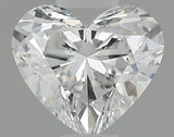 0.35 carat Heart diamond D  SI1 Excellent