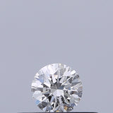 0.18 carat Round diamond F VVS2 Excellent
