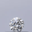 0.18 carat Round diamond E VVS2 Excellent