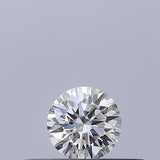 0.18 carat Round diamond E VVS2 Excellent