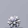0.19 carat Round diamond F VVS2 Excellent