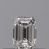 0.24 carat Emerald diamond F  VS1