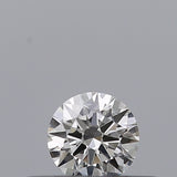 0.19 carat Round diamond E  VVS1 Excellent