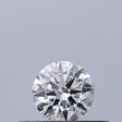 0.23 carat Round diamond E VVS2 Excellent